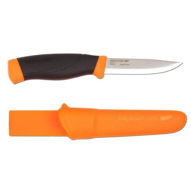 

Нож Mora Morakniv Companion Orange, нержавеющая сталь (11824), Оранжевый