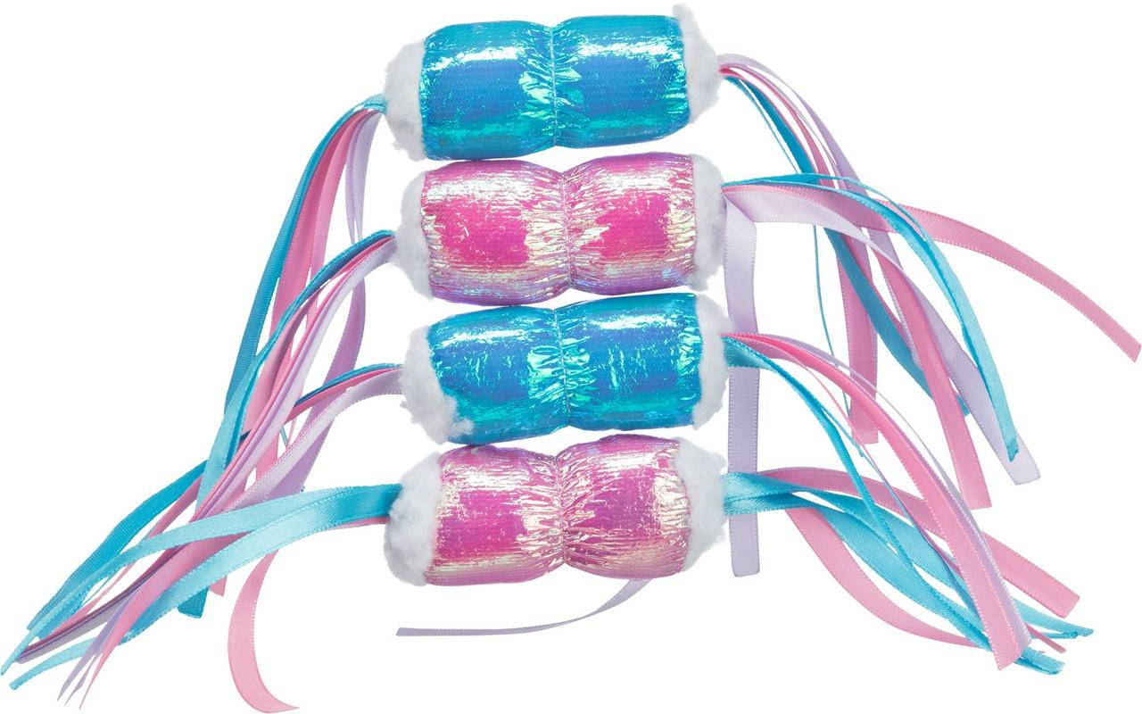 

Trixie Блестящие конфетки, ткань, с кошачьей мятой, 7 см