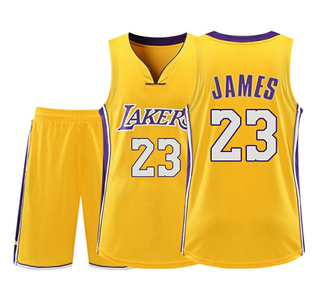 

Баскетбольная Форма желтая Леброн Джеймс 23 Лейкерс LeBron James Los Angeles Lakers