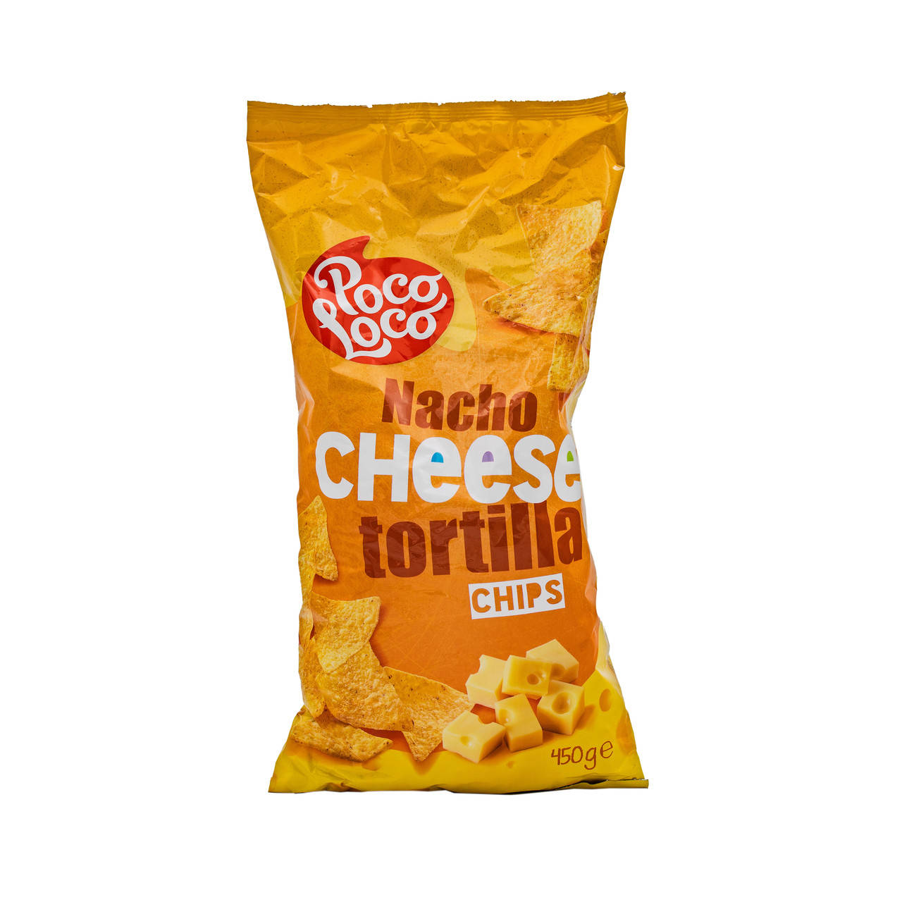 

Чипсы тортилья с сыром Nacho Cheese Poco Loco 450 г