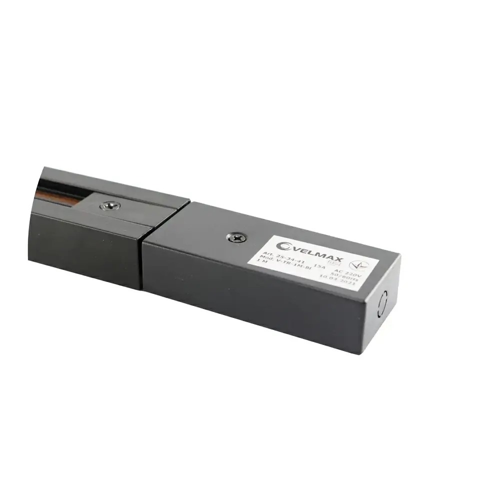 

Шинопровод Velmax для трековых светильников V-TR-1M-Bl 1м черный 25-34-41