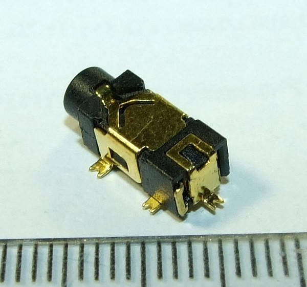 

A206 Аудио разъем, гнездо под 3х контактный штекер 2,5 мм 5pin планшетов смартфонов Lenovo Samsung ASUS HP