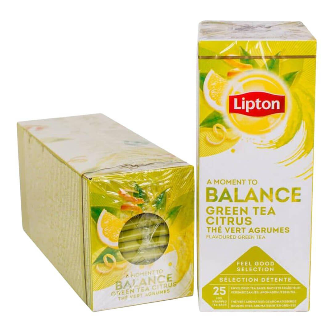 

Чай пакетированный Lipton Green Tea Citrus (Зеленый цитрусовый чай) 25 шт