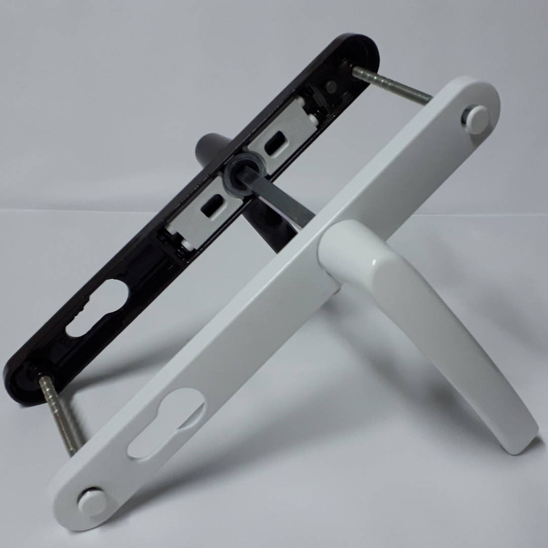 

Нажимной гарнитур VORNE 85мм (200мм) бело-коричневый