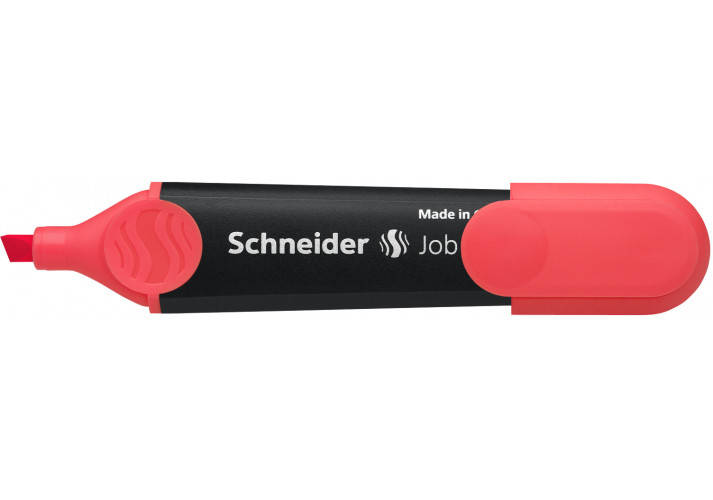 

Маркер текстовыделитель SCHNEIDER JOB 1-4,5 мм, красный S1502 SCHNEIDER (199780891)