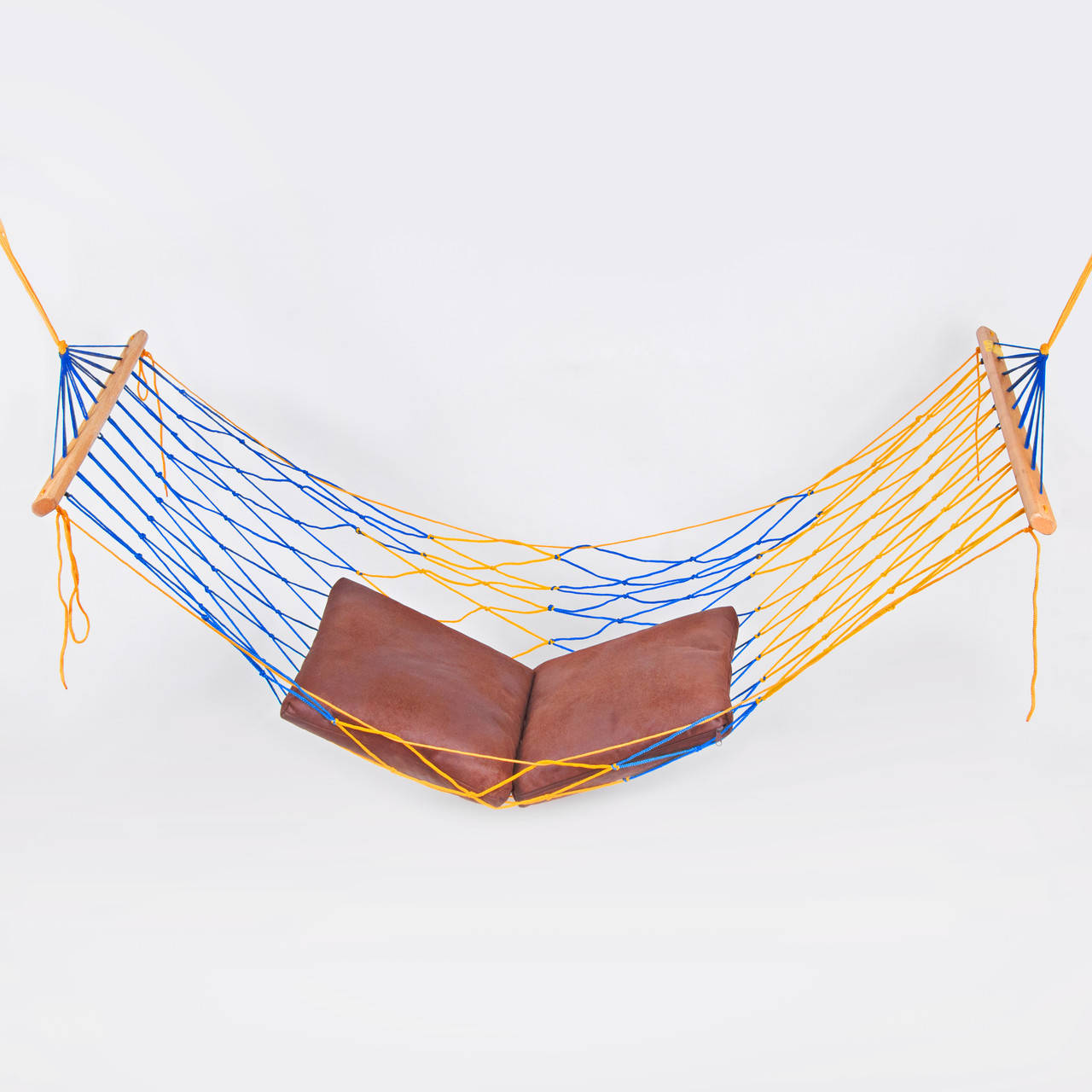 

Гамак для дачи гамак садовый с перекладиной "Эконом 3" гамак сетка желто-синий