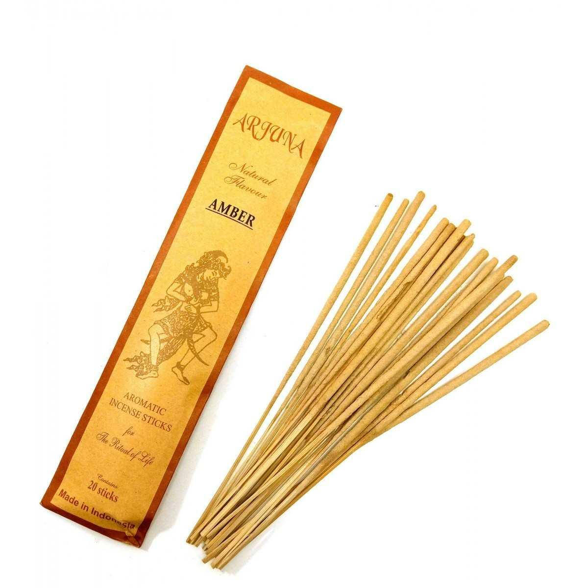 

Аромапалочки Amber (Амбер)(Arjuna) пыльцовое благовоние (Индонезия)