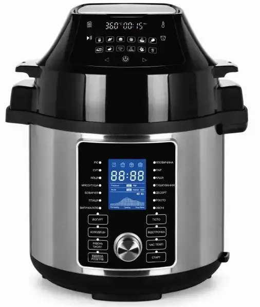 

Мультиварка с фритюрницей Domotec MS-7728 29 программ, многофункциональная бытовая мультиварка для дома