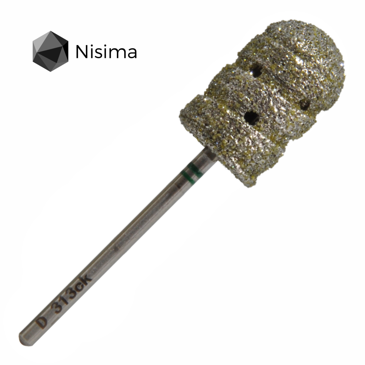 

Насадка педикюрна грубий абразив 13 мм D_313cK Nisima