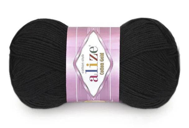 

Alize Cotton Gold, Черный №060