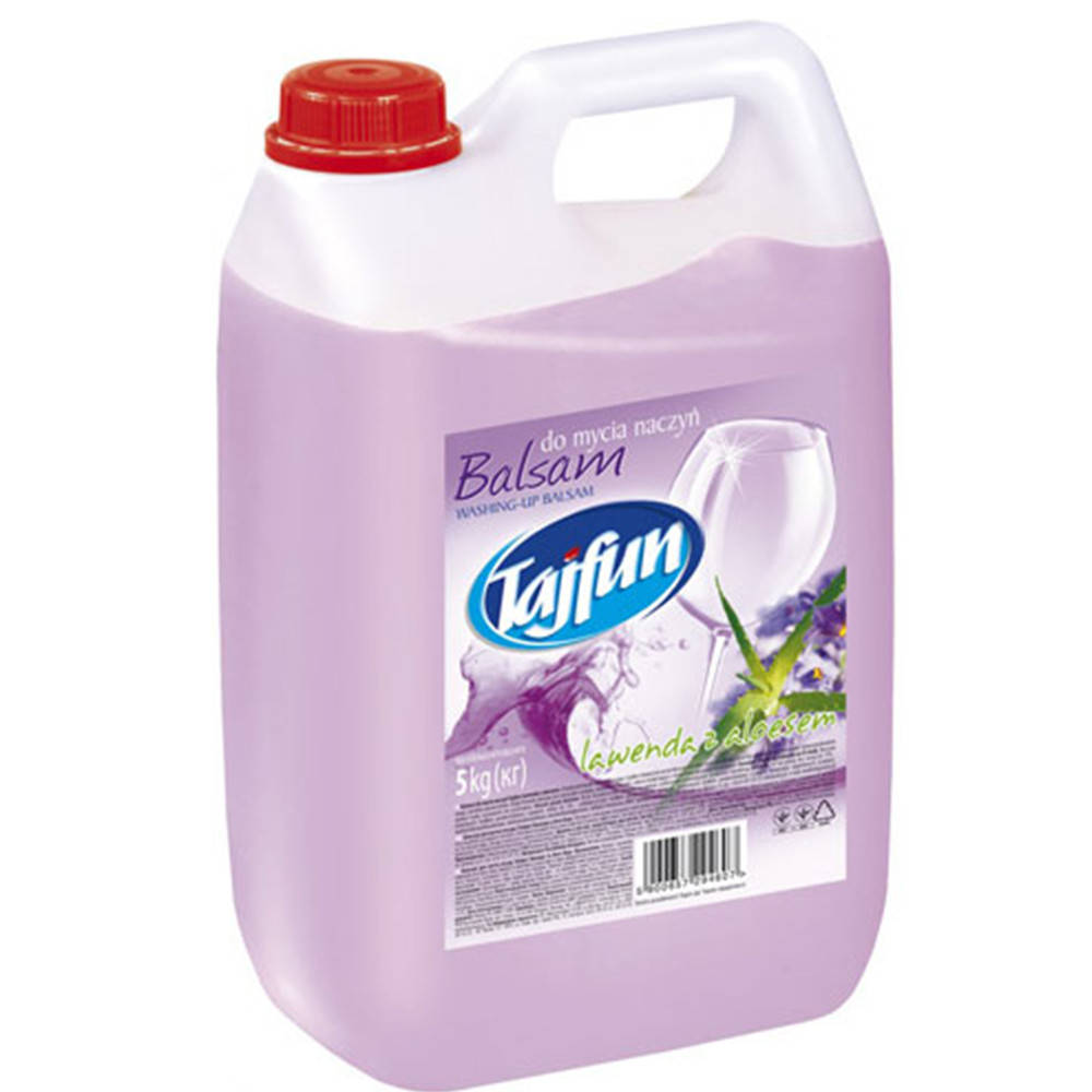 

Средство для мытья посуды Tajfun, 5 кг, лаванда и алоэ