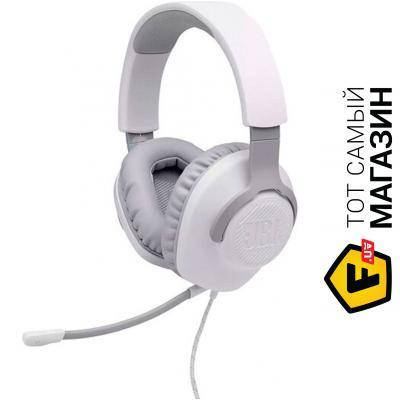 

Наушники JBL Quantum 100 White (JBLQUANTUM100WHT), Белый