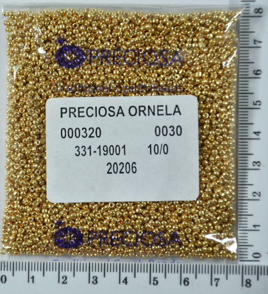 

Бисер PRECIOSA №10/0 металик №20206 пакет 50 грамм уп=1пакет