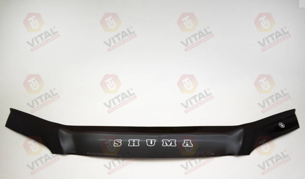 

Дефлектор капота VT52 (мухобойка) Kia Shuma 2 2001-2004, Vip Tuning, KA17