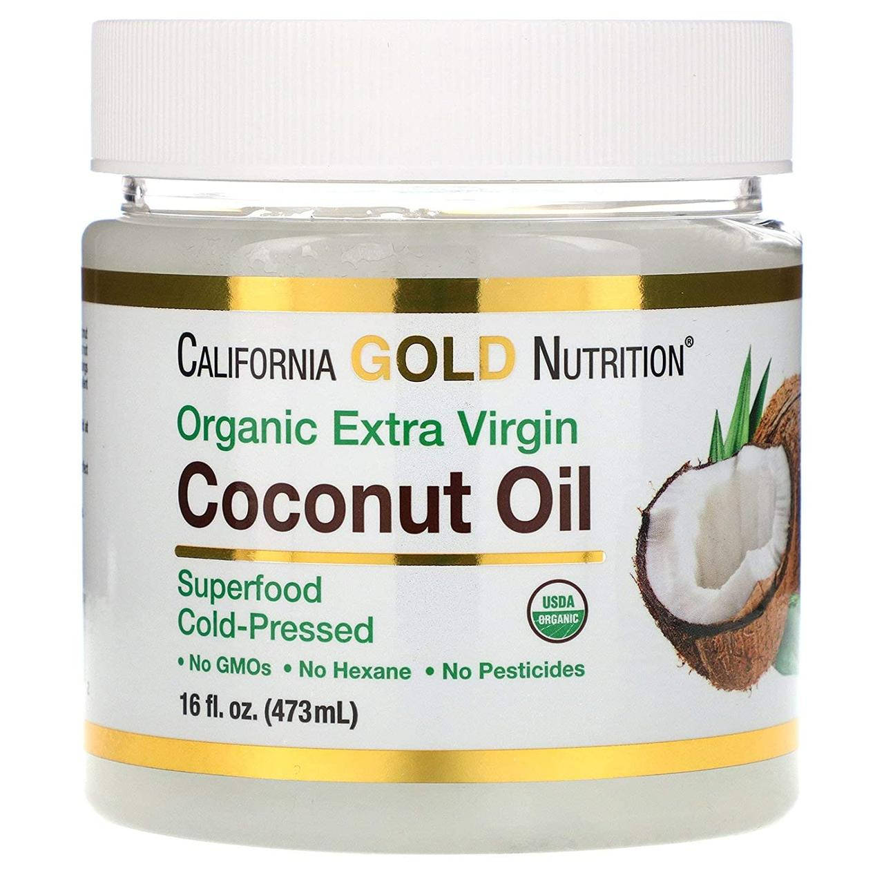 

California Gold Nutrition Organic Virgin Coconut Oil 473 ml