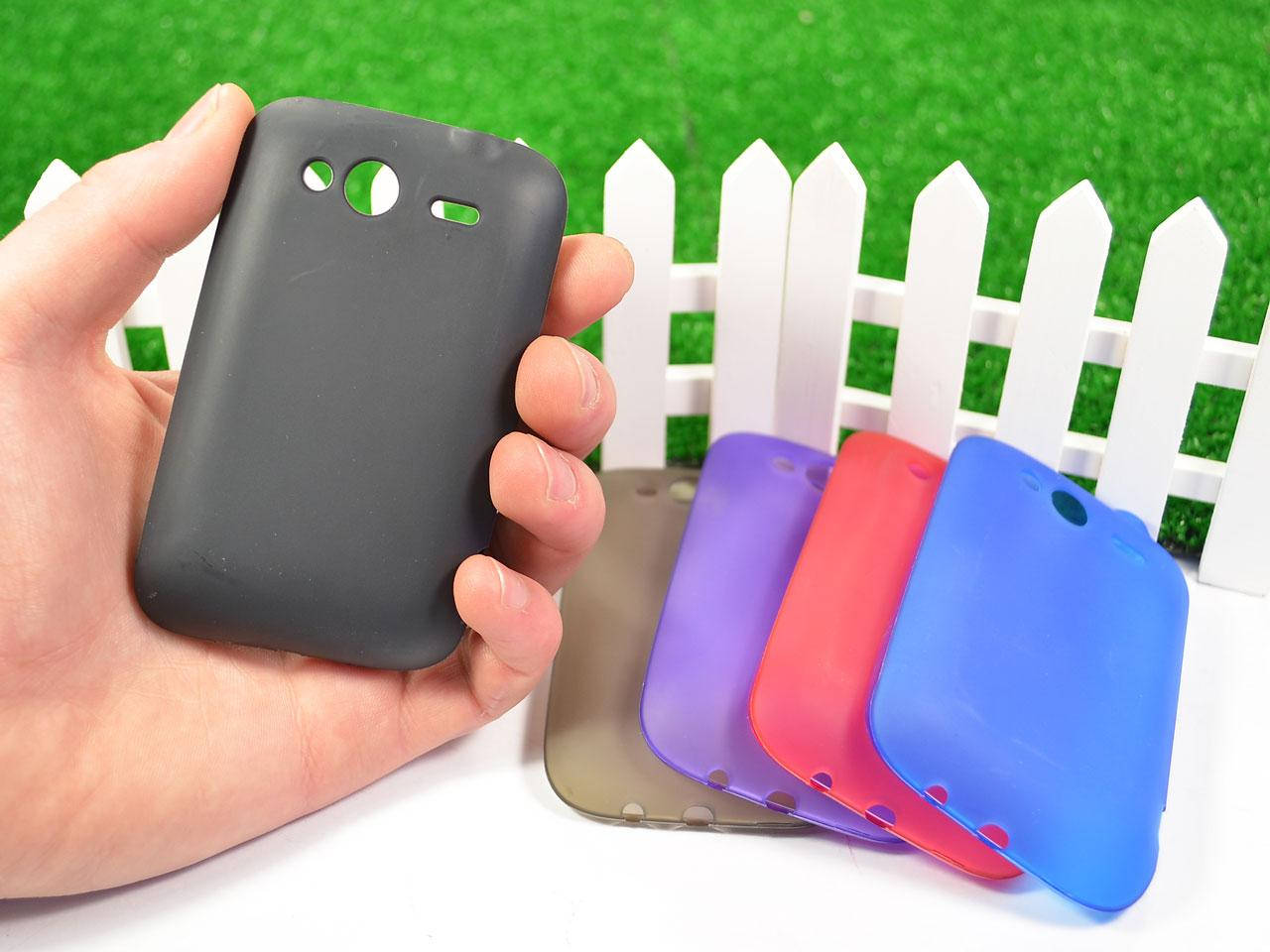 

Силиконовый TPU чехол для HTC Wildfire S (a510e)