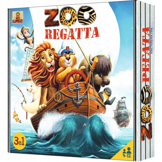 

Настольная игра ЗооРегата Zooregatta 4820172800019