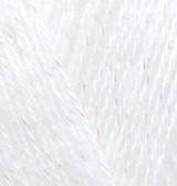 

Angora Gold Simli белый № 55 Alize