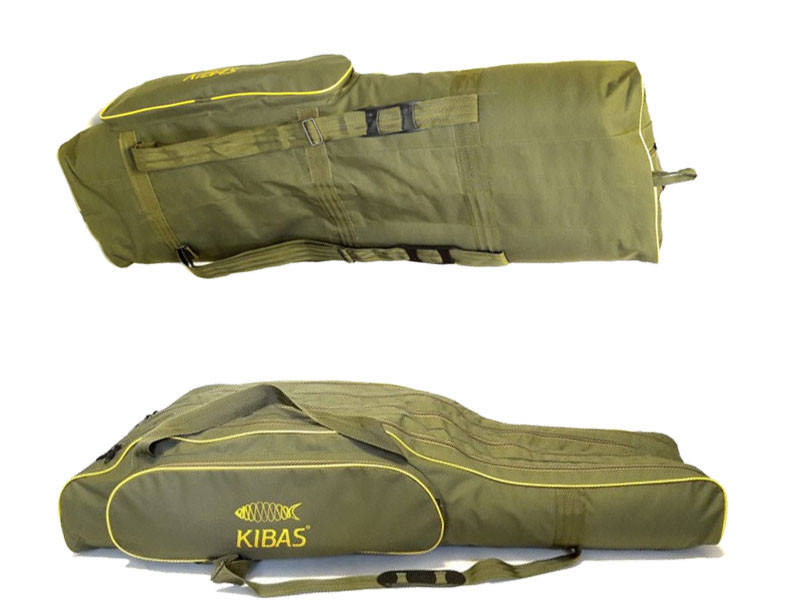 

Чехол для удилищ с катушками 135cм на 4 секции Kibas SMART Fishing
