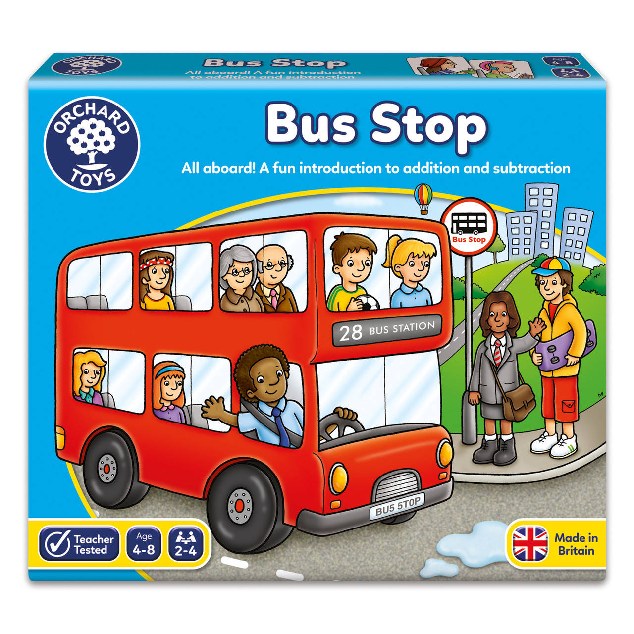 

Настольная игра "Автобусная остановка" Orchard toys, Разные цвета