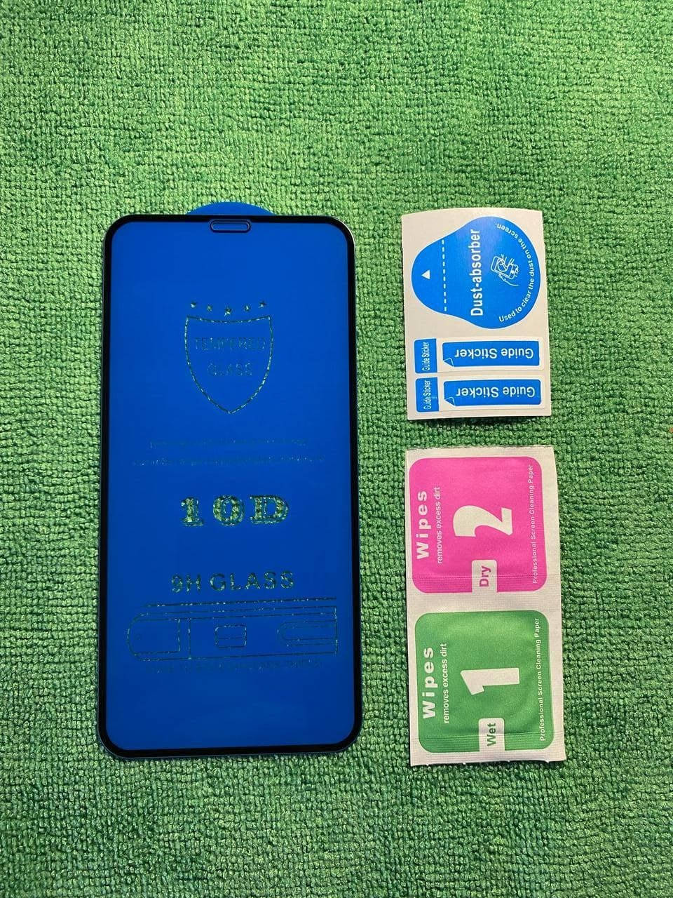 

Защитное стекло для IPHONE XR Black Full Glue 10D 9H на весь экран телефона клей по всей поверхности, Черный