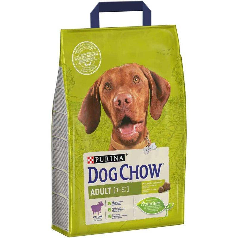 

Корм Dog Chow Adult Lamb 14 кг для собак всех пород с ягненком