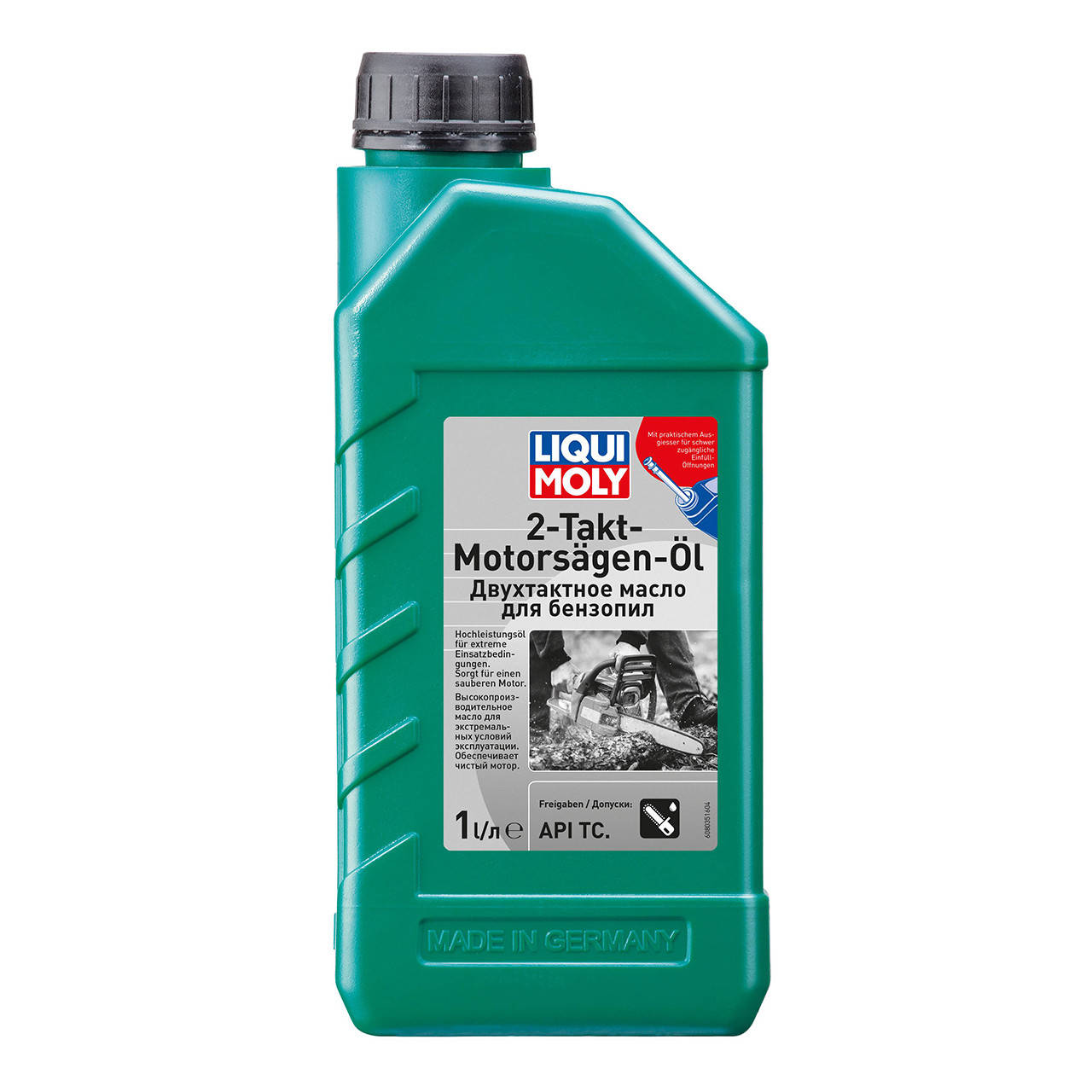 

Минеральное масло для бензопил Liqui Moly 2-Takt-Motorsagen-Oil (8035) 1л