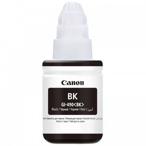 

Чернила Canon GI-490 Black 135мл оригинальные, вакуумная упаковка