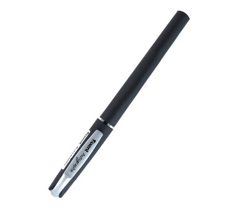 

Ручка гелева Axent Autographe 0,5 мм чорна