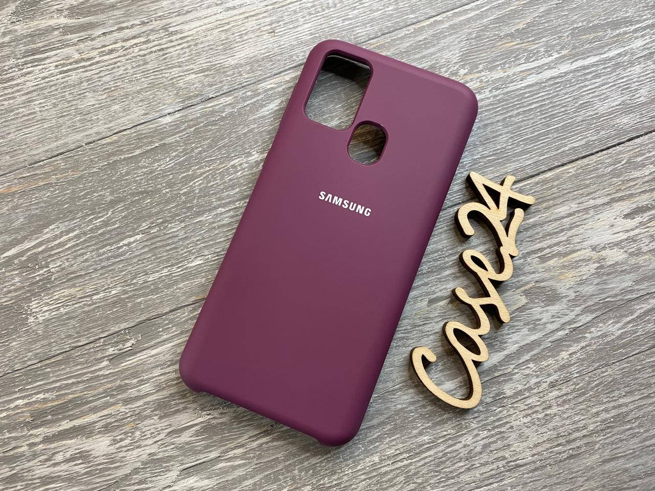 

Чехол Soft touch на Samsung Galaxy M31 (7 цветов) баклажановый