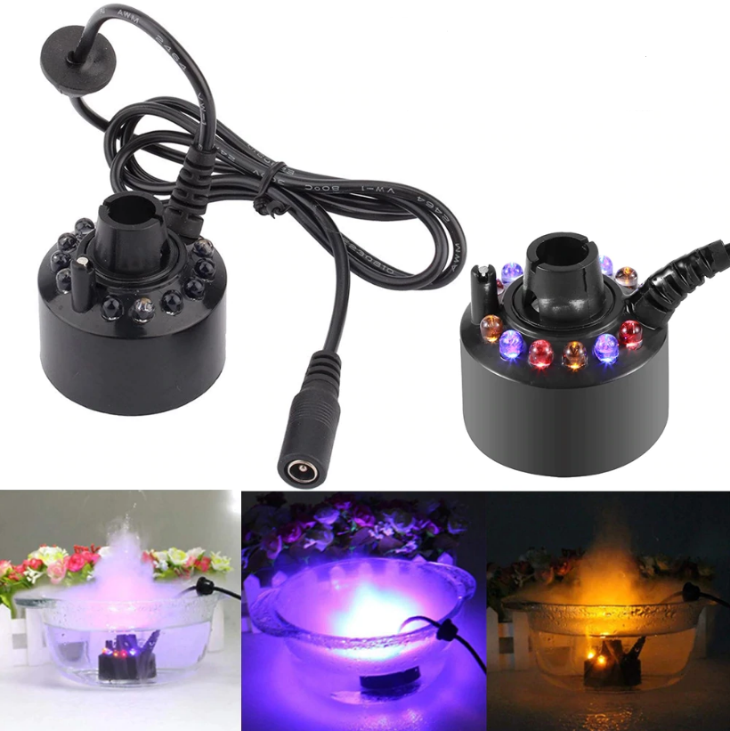 

Увлажнитель воздуха, туманообразователь MistMaker с блоком питания RGB