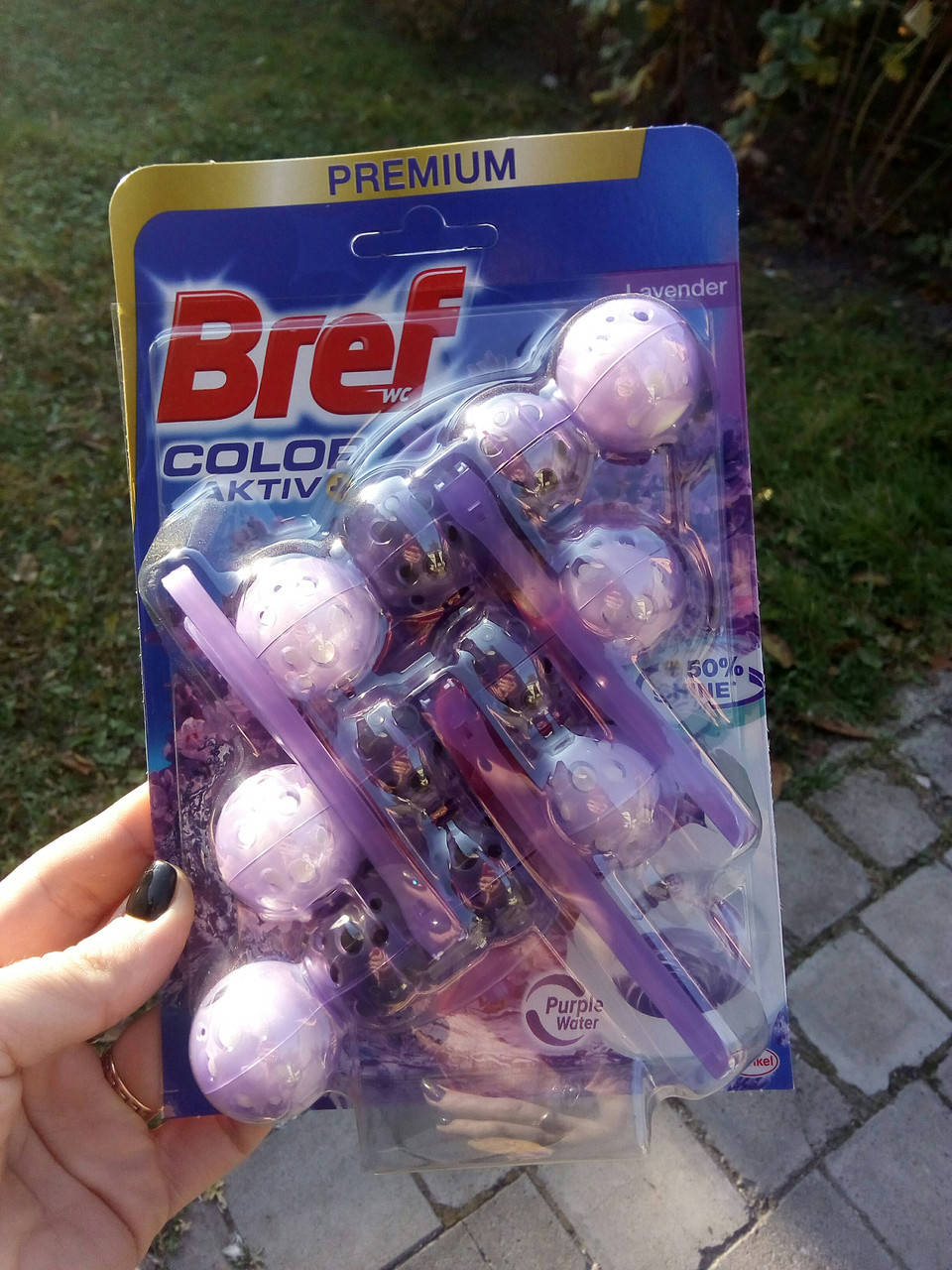 

Bref color шарики в туалет