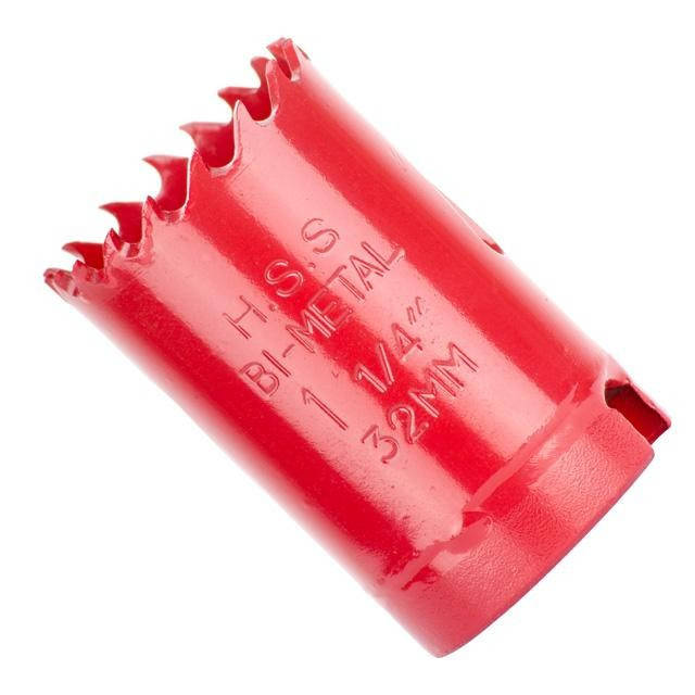 

Коронка по металлу биметаллическая 32 мм INTERTOOL SD-5632