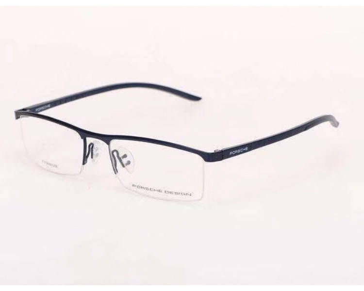 

Мужская полуободковая оправа Porsche Design p-8819 black, Черный