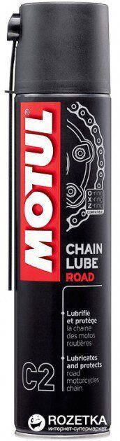 

MOTUL C2 Chaine Lube Road 400 ml Смазка цепи