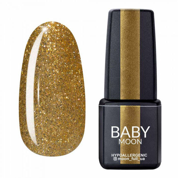 

Гель-лак Baby Moon Dance Diamond №23, 6 мл (золотой шиммерный)