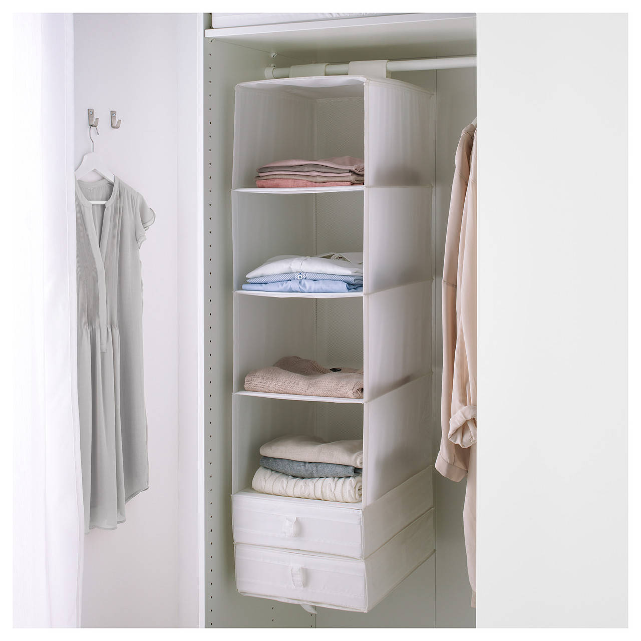 

СКУББ, Модуль для хранения с 6 отделениями, белый, 00245880, ИКЕА, IKEA, SKUBB