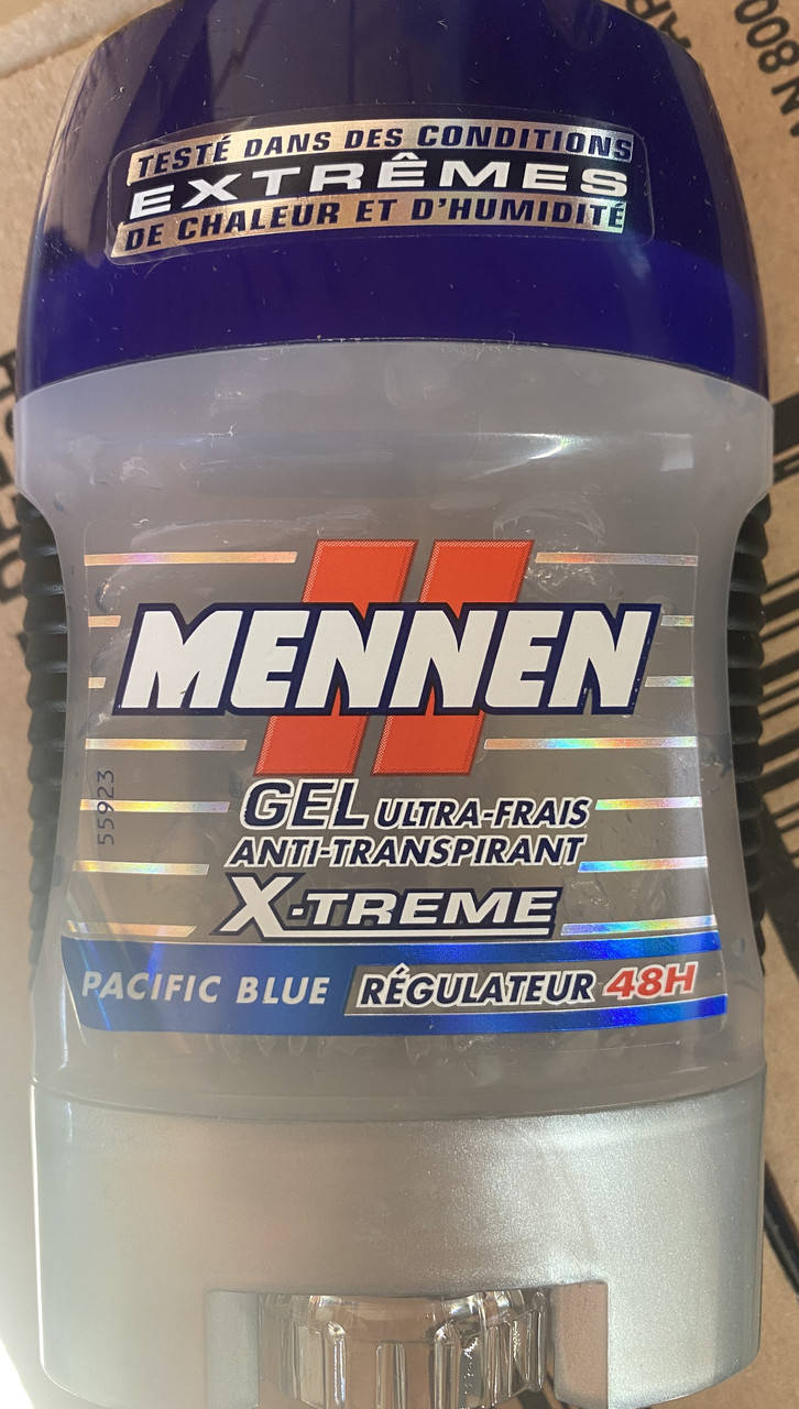 

Гелевый мужской дезодорант антиперспирант Мennen Pacific blue 75 мл. (Менен стик)