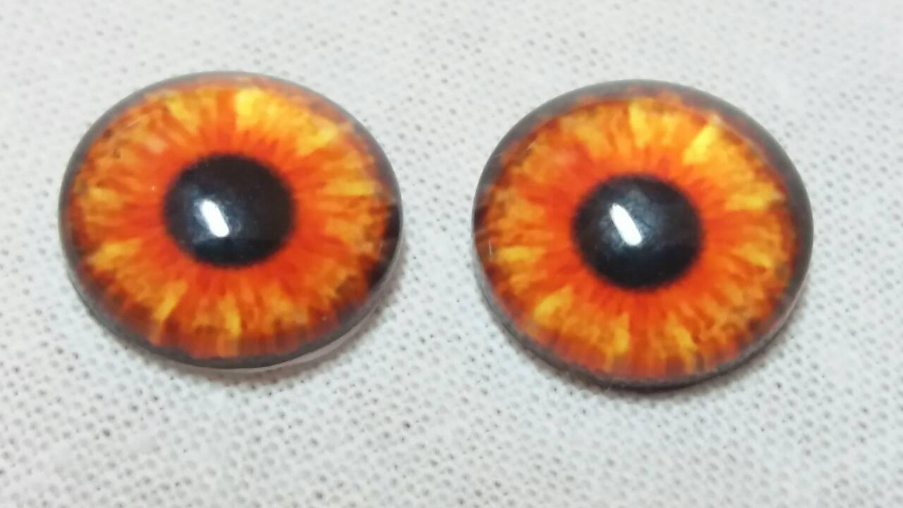 

Глаза, стекло. №225 Клеевые. Диаметр 12 мм