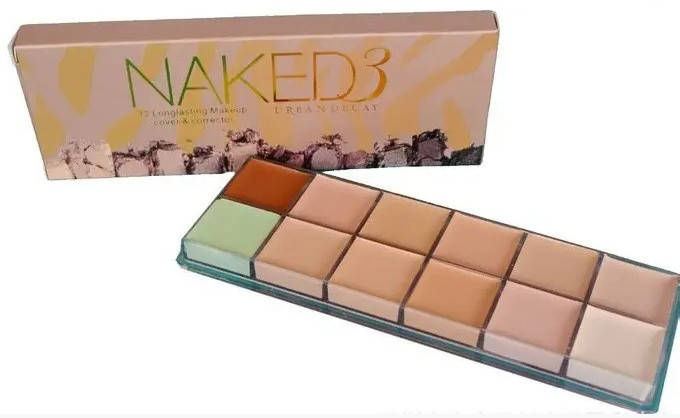 

Консиллер для макияжа NAKED 3, (12 цветов )