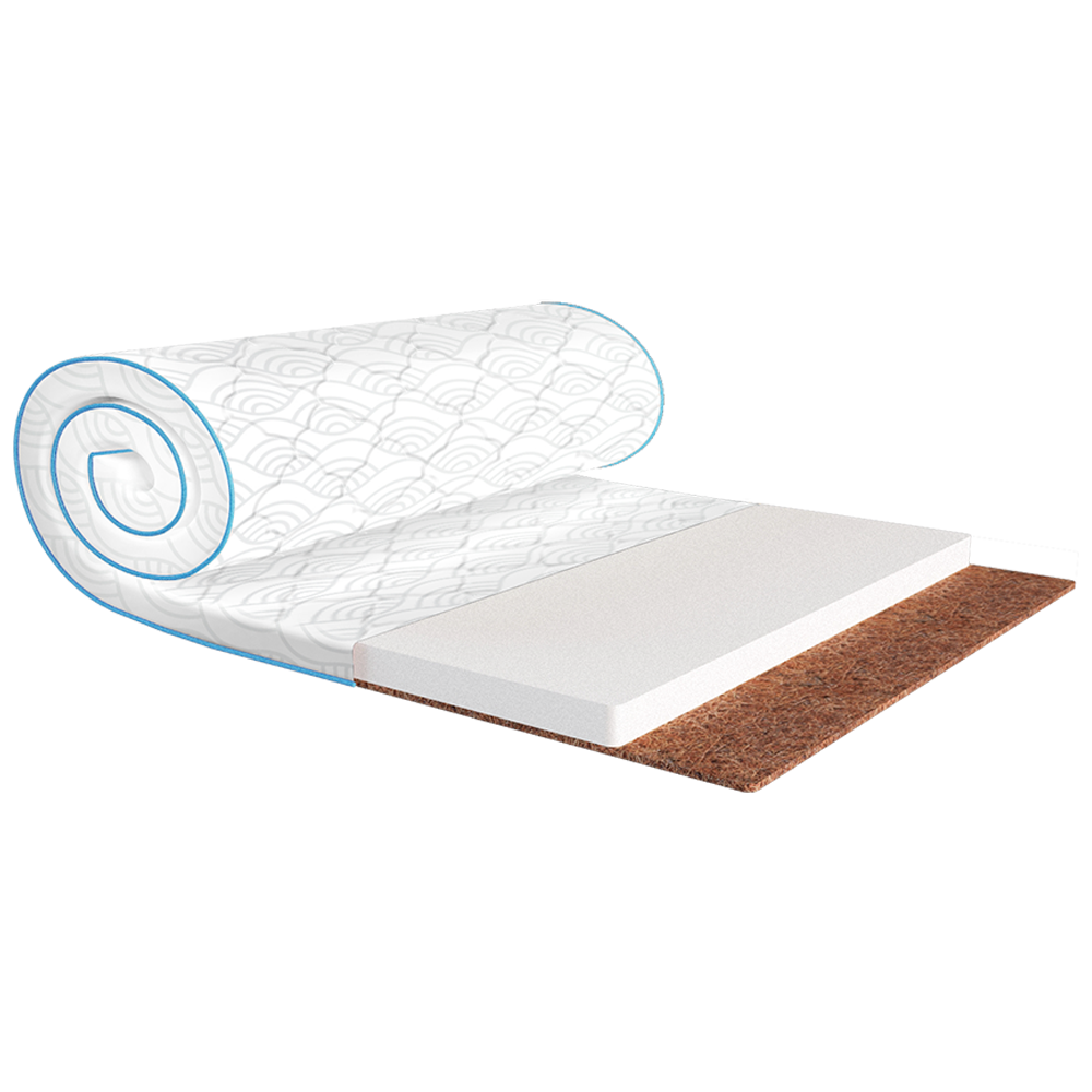 

Мини-матрас Sleep&Fly mini FLEX 2в1 KOKOS жаккард 90х190