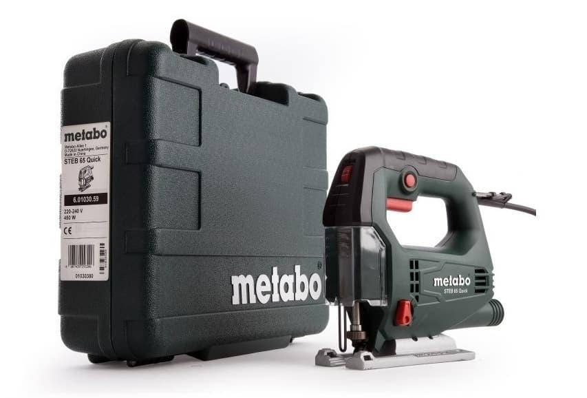 

Электрический лобзик Metabo STEB 65 Quick (0.45 кВт) (601030500)