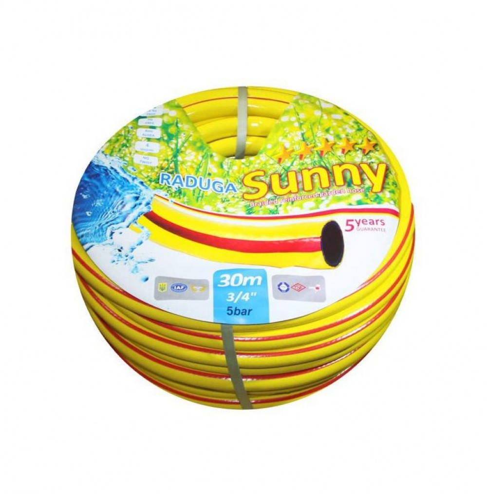 

Шланг садовий Evci Plastik Радуга 3/4" 30м армированный Sunny