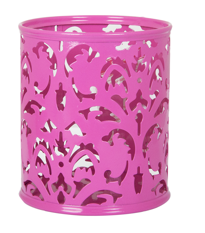 

Подставка для ручек металлическая розовая BM.6204-10 Buromax