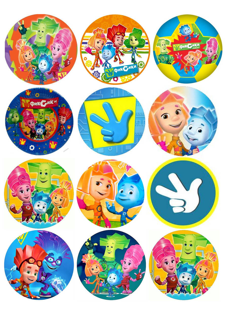 

Вафельная картинка "Фиксики" 34