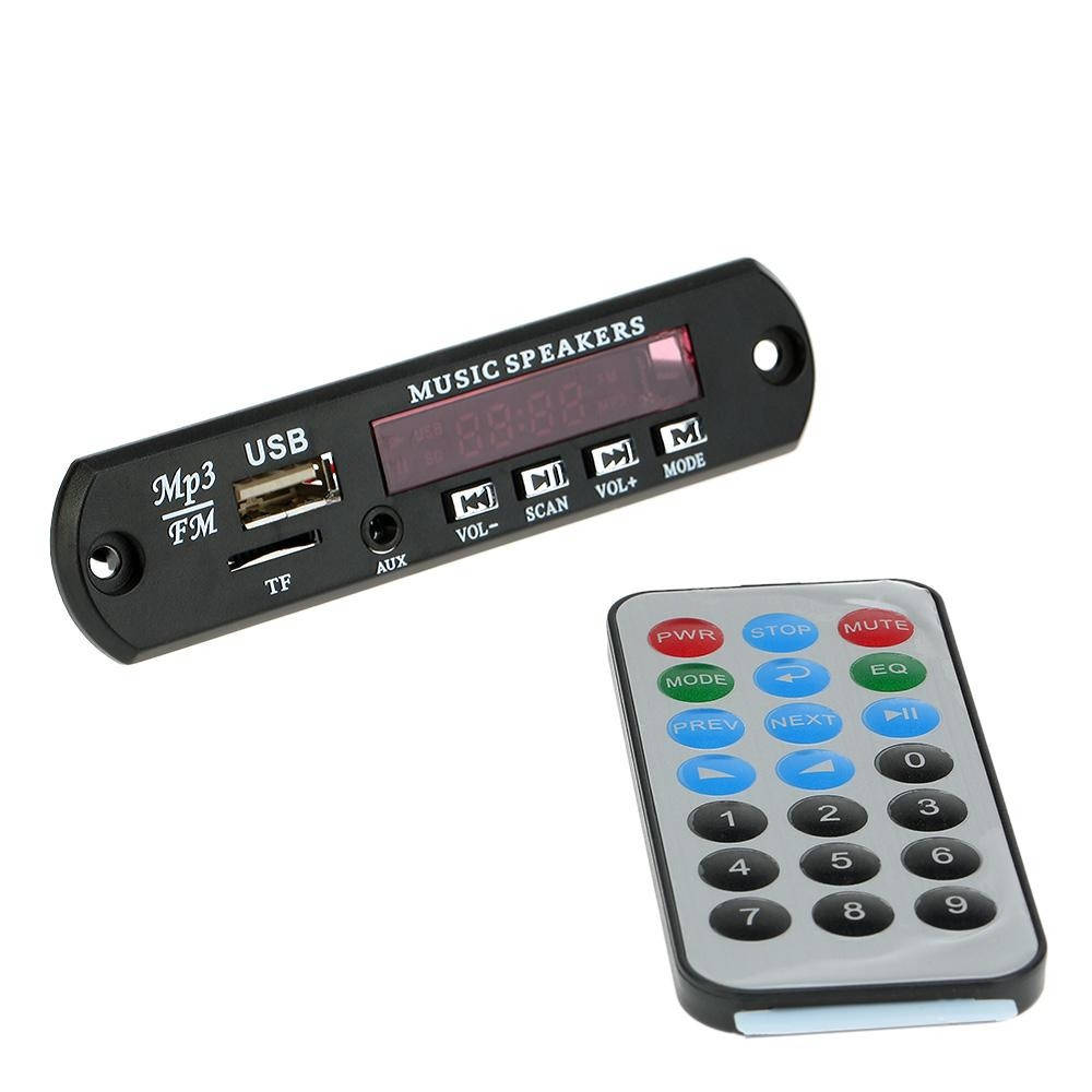 

Аудио модуль mp3 радио USB MicroSD AUX 5-12в 2109-04216