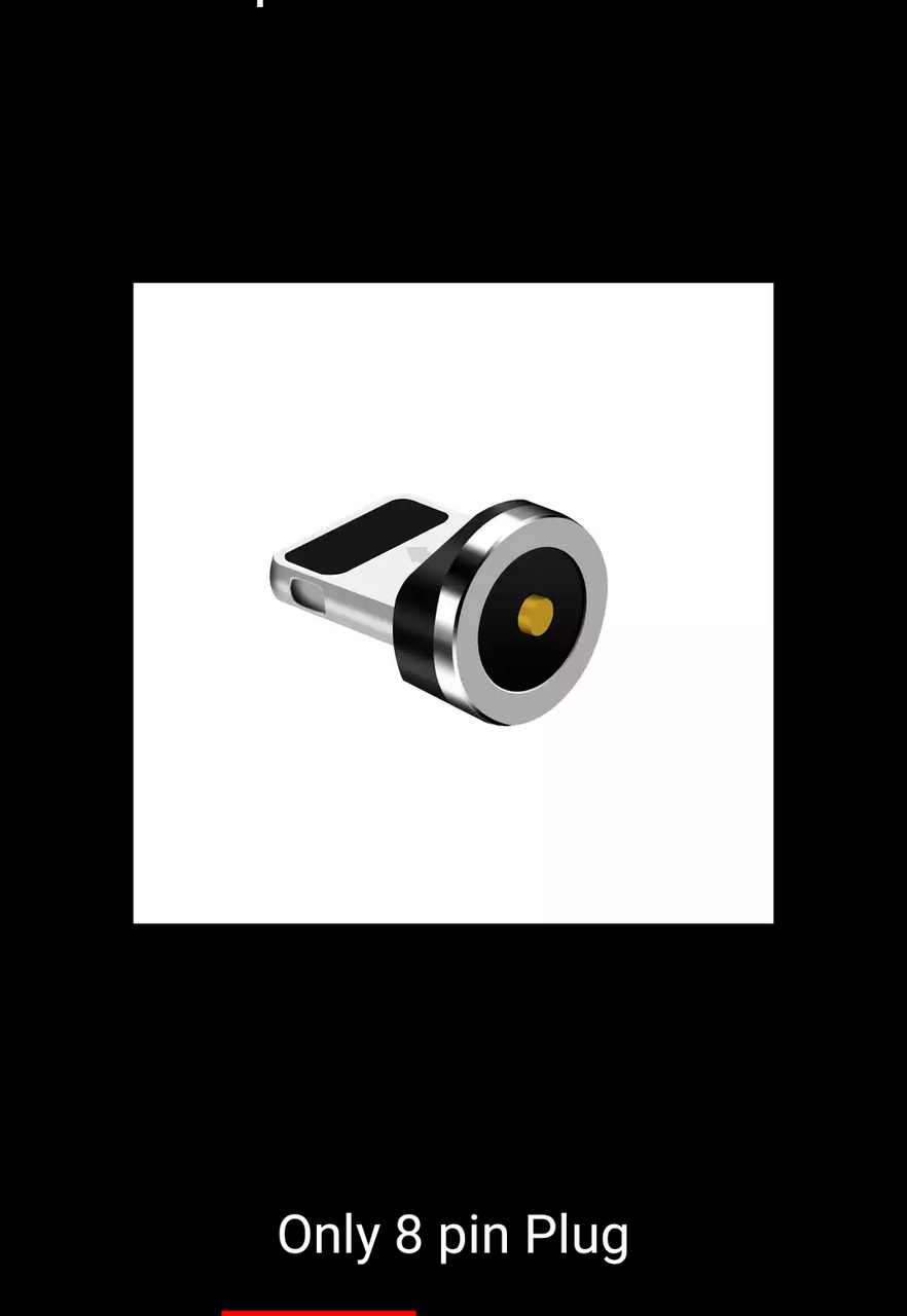 

Наконечник для магнитная зарядка Iphone (Айфон) Lightning (круглый)