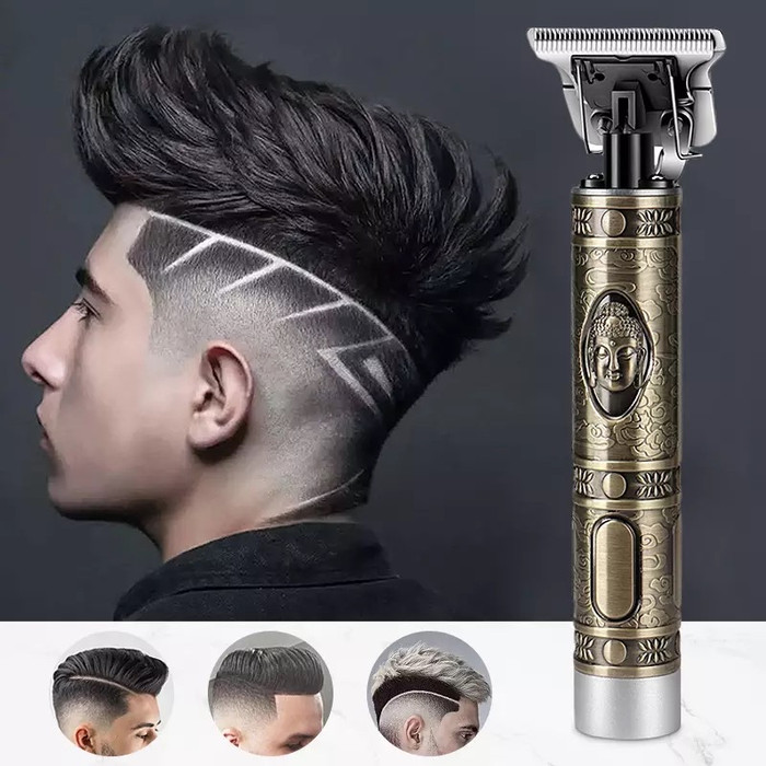

Машинка для стрижки волос и бороды Kemei Hair Clipper WS-T99 Триммер с 3 насадками Окантовочная машинка ФОТО