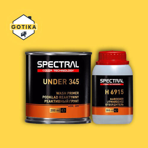 

Грунт реактивный кислотный Двухкомпонентный SPECTRAL 345 для авто Novol 0.2л+0.2л
