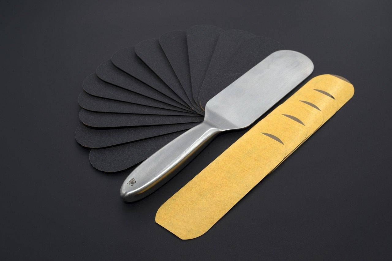 

Сменные файлы к ПЕДИКЮРНОЙ ЛОПАТКЕ МINI 150 грит (50шт), Черный